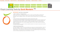 Desktop Screenshot of pinyin.quickmandarin.com